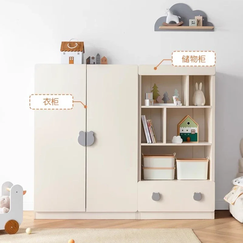Bedroom Storage Organizer Kids Clothes Apartment Children's Wardrobes Sideboard Chest Placard Enfant Modern Furniture CY50CW