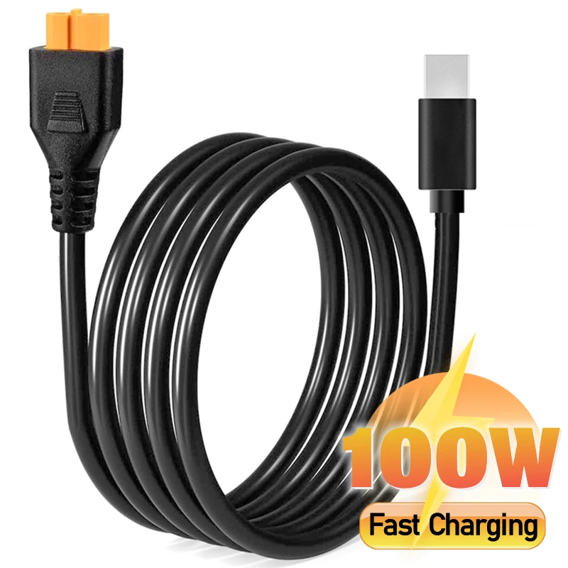 Connecteur XT60 femelle du câble USB Type C vers XT60 pour chargeur de drone.