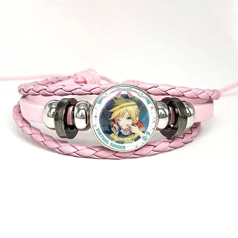 Project SEKAI Anime Leather Bracelets MORE MORE JUMP! Vivid BAD SQUAD Wonderlands×Showtime Leo/need Bangles Jewelry Gift 6