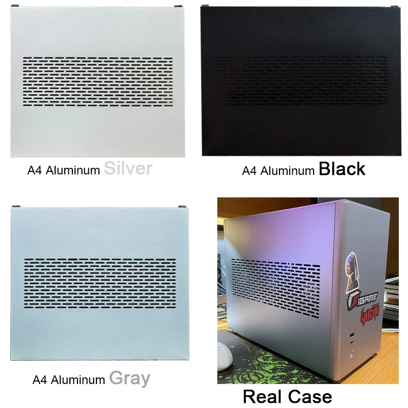 Jonsbo A4 Case Aluminum Side Plate Acrylic Tempered Glass Panel Ver 1.1
