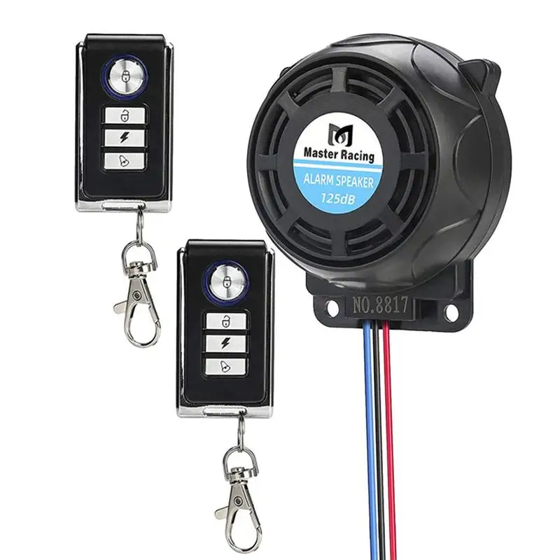 Motorcycle Anti-theft Alarm 125dB Sound