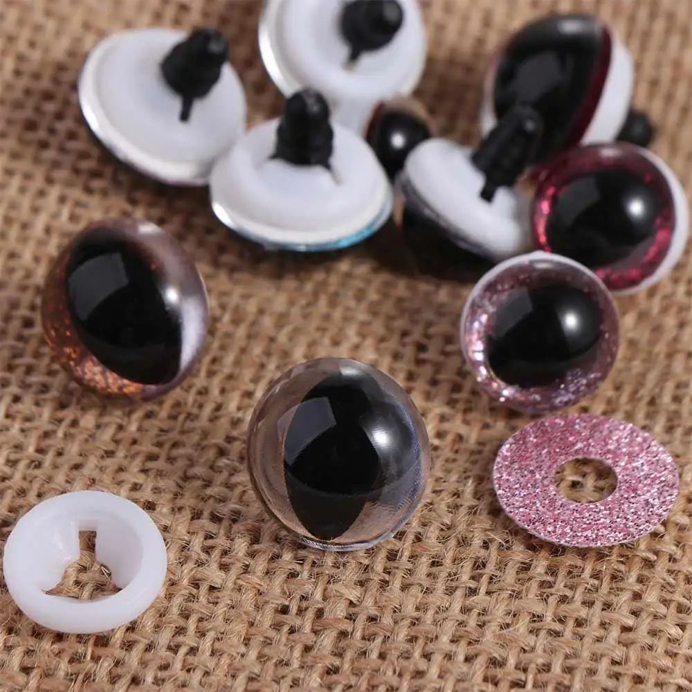 Stuffed Animal Eyes Safety Eyes for Amigurumi 12mm Amigurumi Amigurumi Eyes Crystal Cat Eyes 3D Crochet Eyes Cat Doll