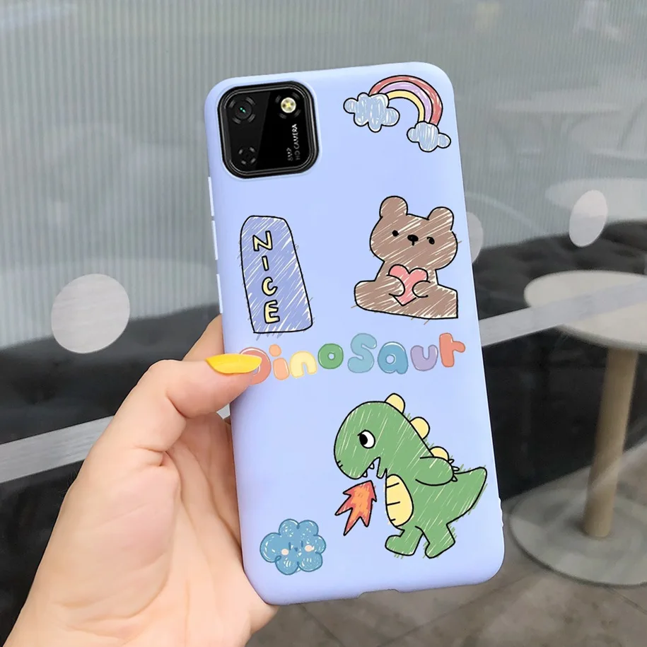 Moon Leopard Cartoon Soft Phone Case - Stylish Bumper Cover