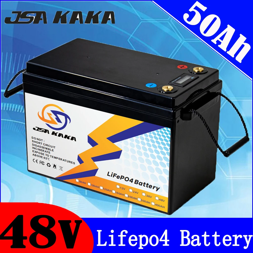 12V 300Ah 24V 150Ah LiFePO4 Battery Pack 1500W/3000W High Power