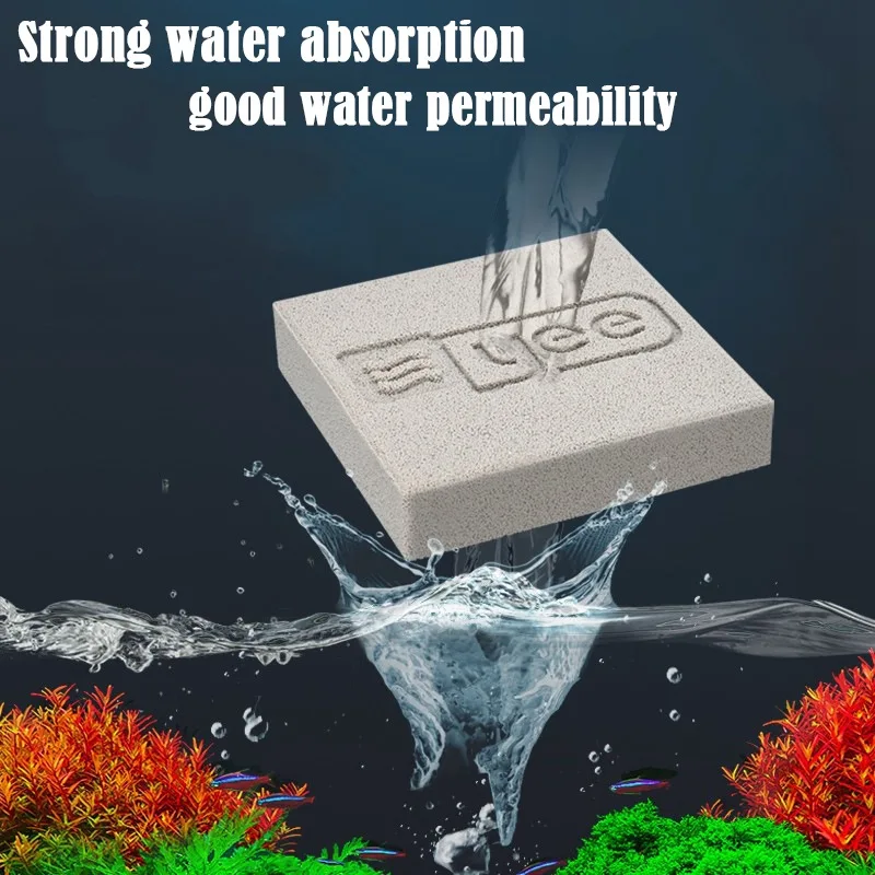 Aquarium Nano-bacteria Bricks Filter Material Nitrifying Bacteria House Water Purification Fish Tank Filter Media 10Pcs fish tank water purifier