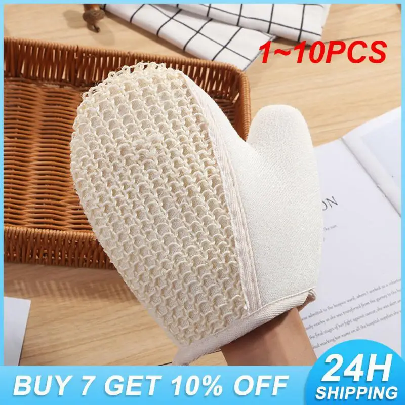 

1~10PCS Well-designed Shower Scrub Tool Body Scrub Shower Gloves Bath Body Brush Bathroom Products Fabric Comfortable