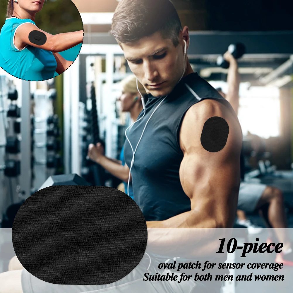 Description Picture 4 of itemSweatproof Sensor Adhesive Patch 10pcs Invisible Sensor Sticker Breathable Portable Self-Adhesive for Blood Glucose Moniton