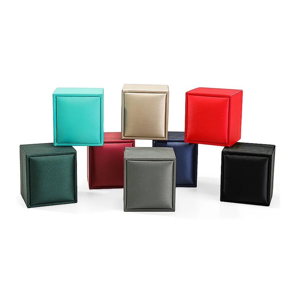 5pcs PU Leather Portable Travel Jewelry Box Storage Organizer Packaging Case Earring Ring Necklace Pendant Jewellery Organizer