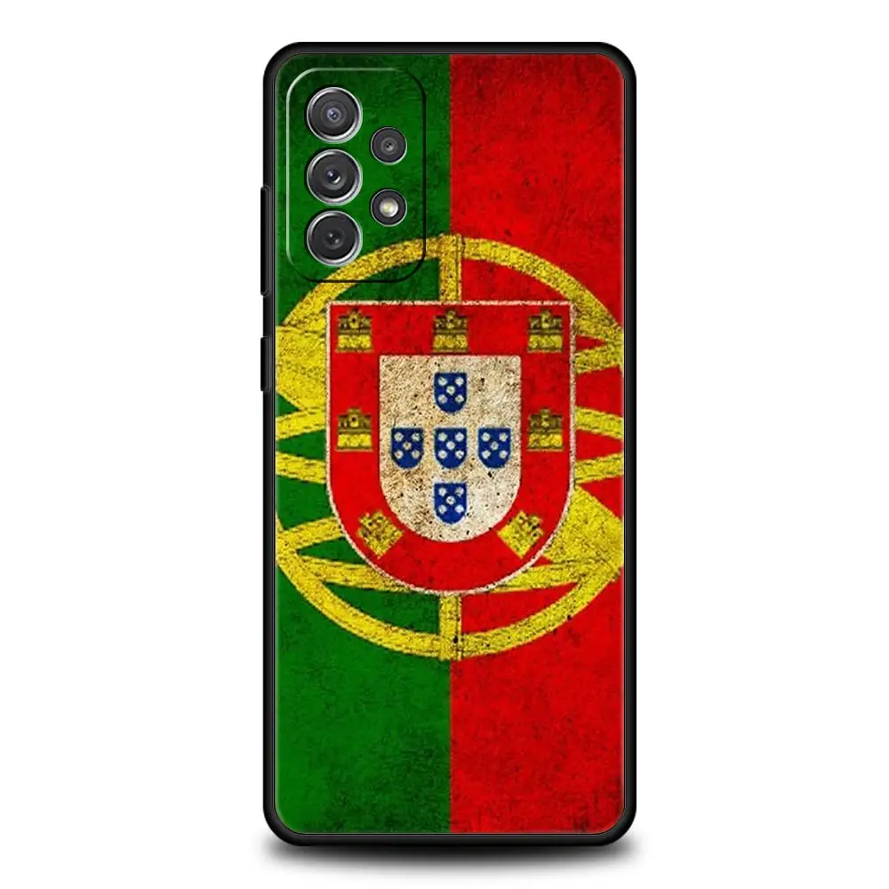 Portugal-Themed Artistic Phone Case - Vibrant Design and Durable Protection