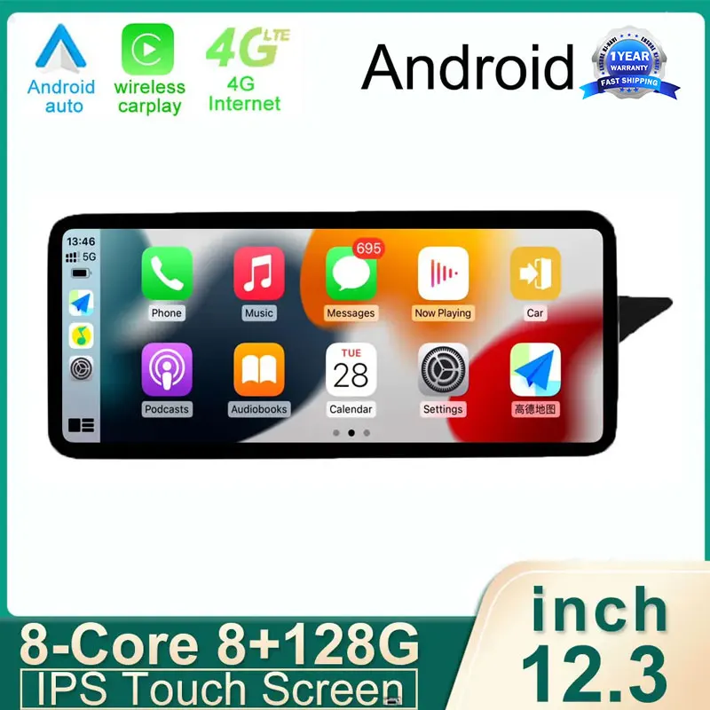 

For Benz W212 2009-2016 RHD Android 13 Touch Screen Car Accessories Auto Carplay Monitors Radio Multimedia Player