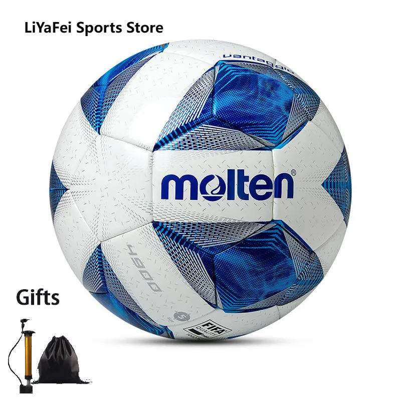 

Molten Size 5 Footballs 4900 Official Match Training Standard Futsal Soccer High Quality Outdoor Indoor Football Balls Free Gift