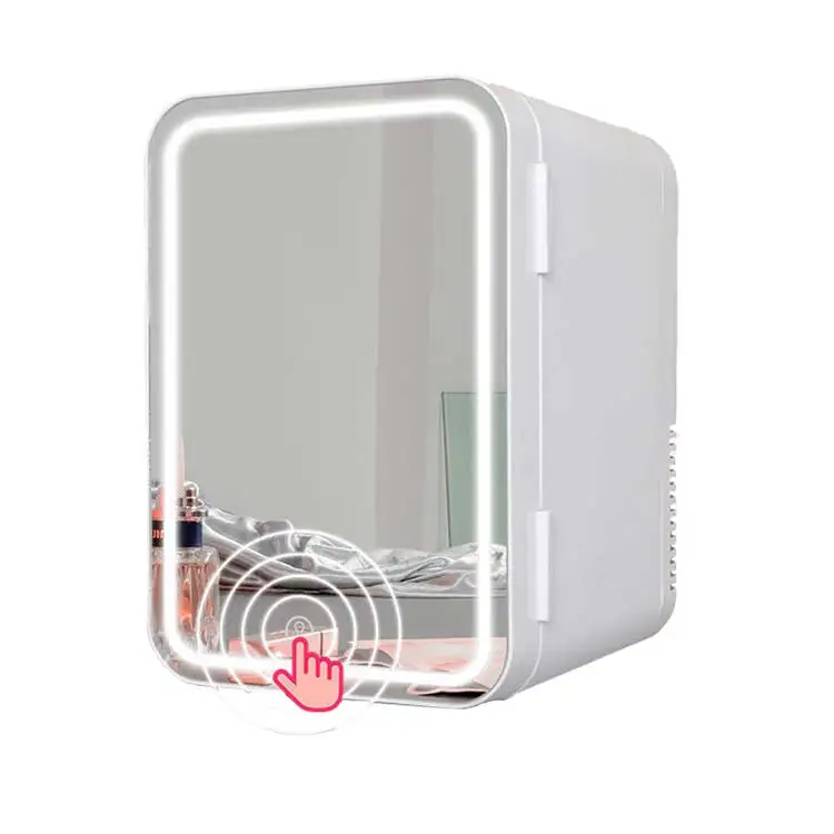 Mini réfrigérateur de bureau compact, beauté, maquillage, soins de la peau, cosmétiques, chambre à coucher, bureau, voiture, dortoir, 8L