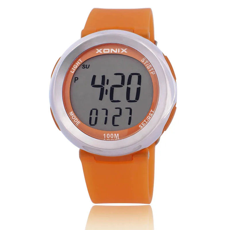 2024 New Women Sports Watch Waterproof 100m Digital Led Lighting Outdoor Swim Diver Girl Sport watch Relogios Femininos CB - 6