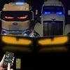 Led Matrix Panel RGB LED Car Panel DIY Programmable Bluetooth App Control Scrolling LED Panel Flexible Display Light 3