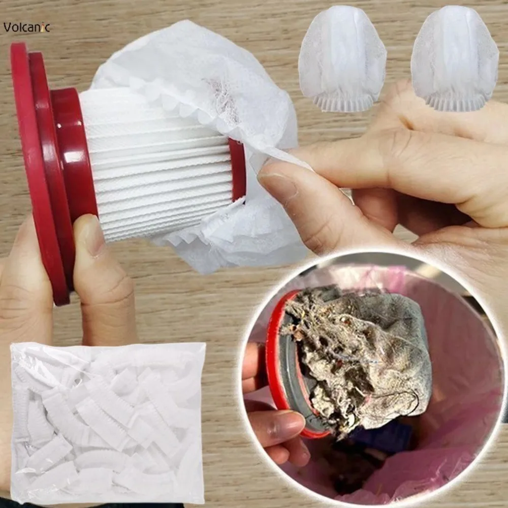 Description Picture 3 of item100PCS Vacuum Cleaner Filter Protective Cover Nonwoven Fabric For Vacuum Cleaner Home Clean Appliance Parts