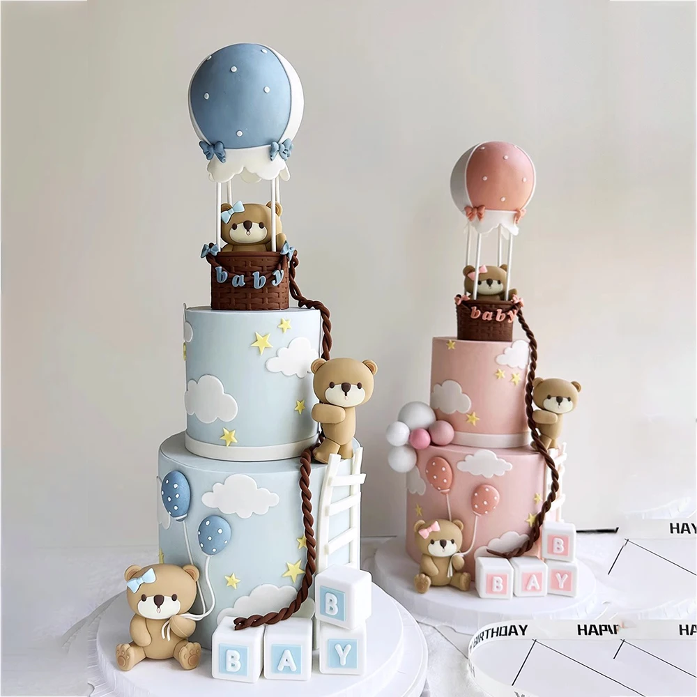 3D Bear Cake Topper 5