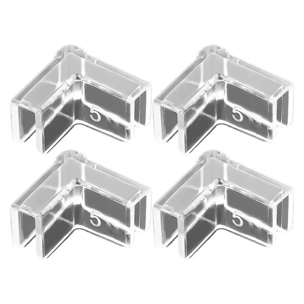 4Pcs-Fish-Tank-Corner-Protector-Triangle-Keep-Safety-PVC-Transparent ...