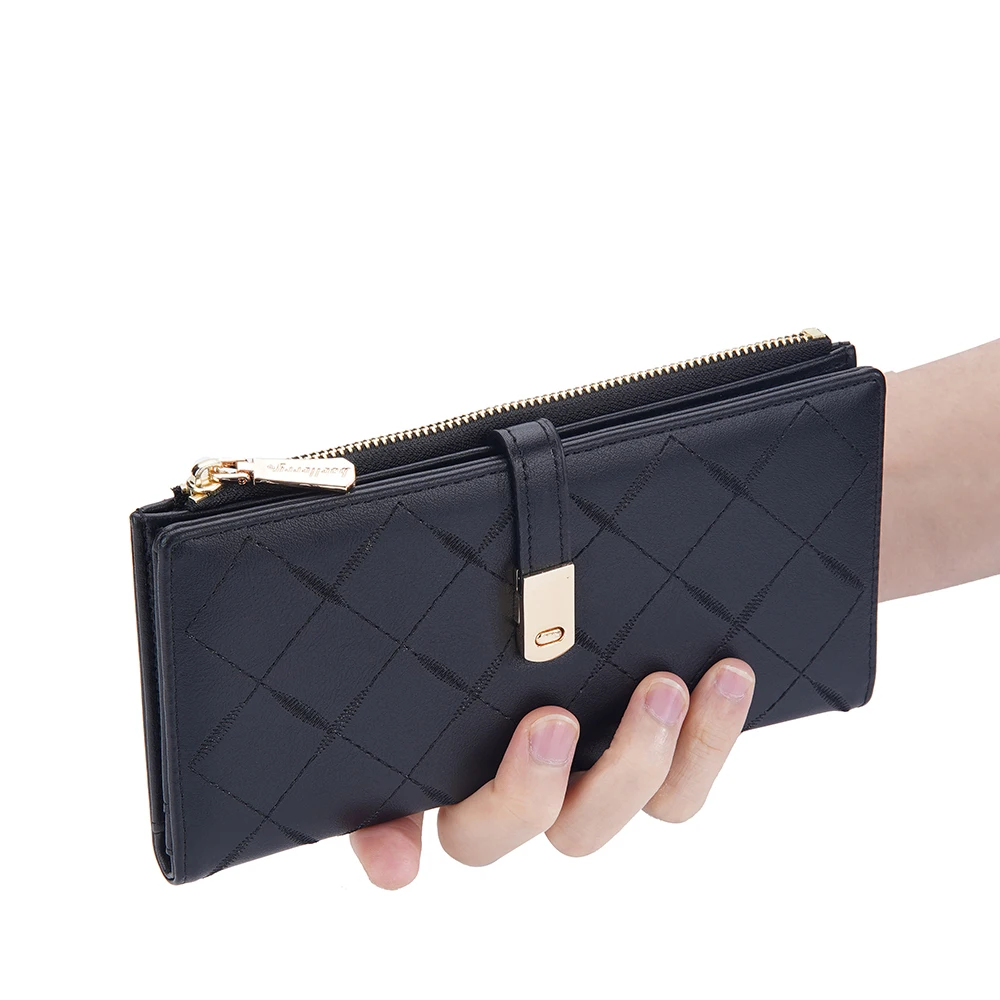 Fashion Selling Classic Wallet Women Top Quality Full Leather Luxurys  Designer Bag Gold And Silver Buckle Coin Purse Card Holder With Box 001  From Dodobag, $142.8