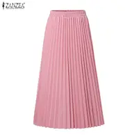 ZANZEA Elegant 2 Piece Outfits Women Short Sleeve Solid Top Tunic Long Skirts Summer Dress Sets Casual Office 2pcs Streetwear - Image 5