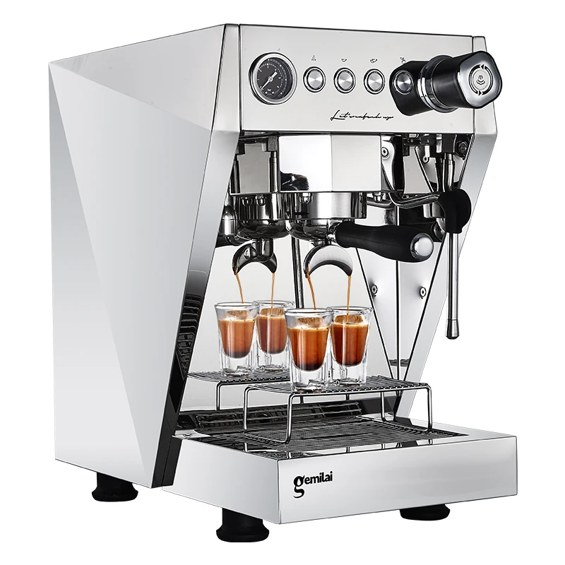 Gemilai CRM3128 New Design Germany Spare Parts 4 In 1 Commercial Retail Public Street Espresso Concentrate Coffee Machine 2