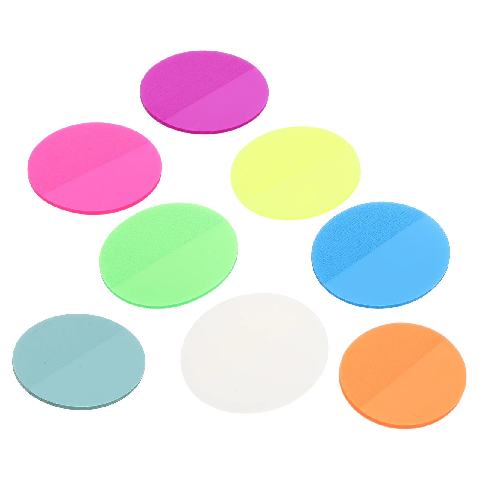 

400 листов, 50 страниц, цветные блокноты для офиса, индексная наклейка, круглая самоклеящаяся бумага