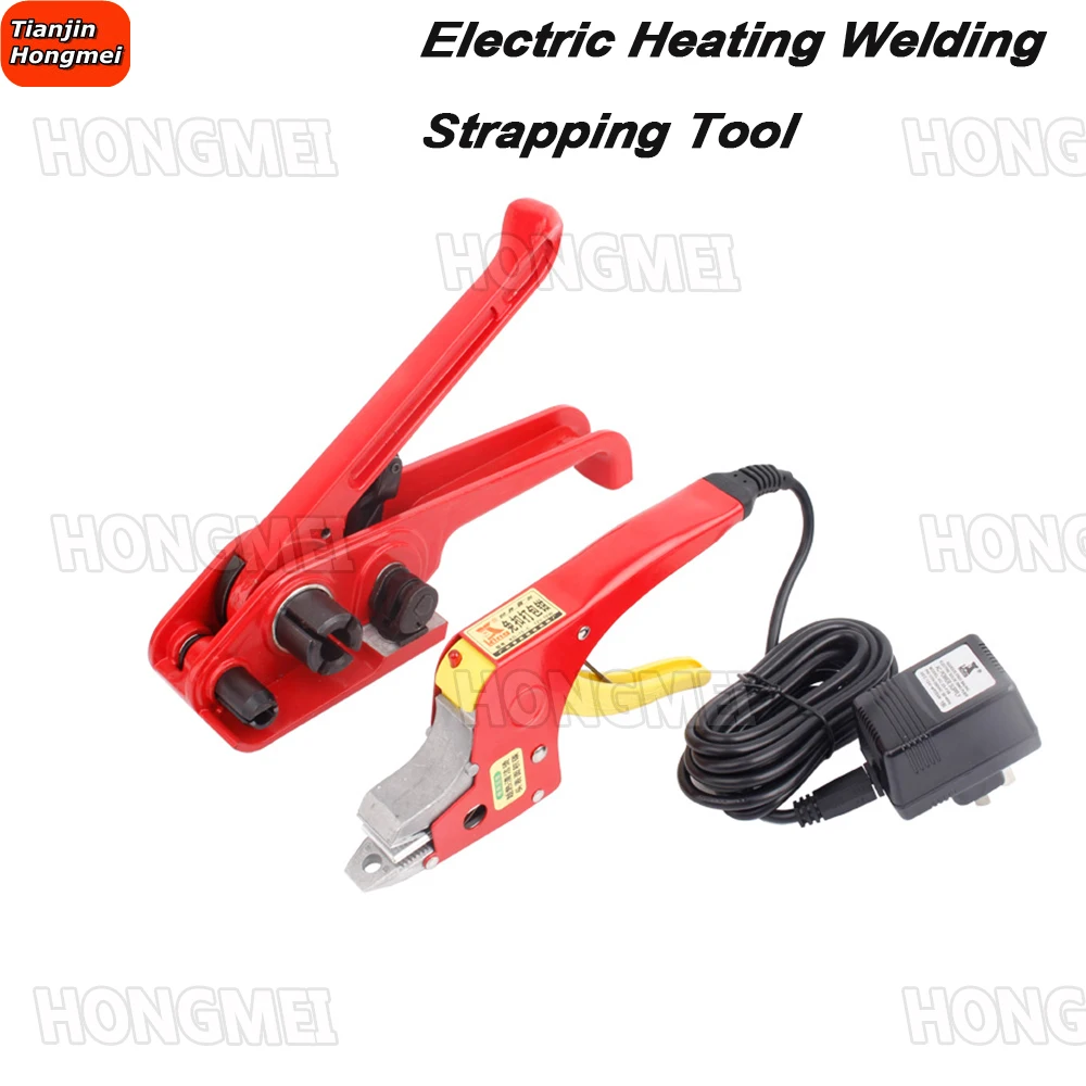 Manual Electric Plastic Strapping Banding Machine Packing Strap Baler Welding Box Packaging PP Band Binding Tension Tool Packer electric strapping machine plastic strapping tool manual steel strapping machine