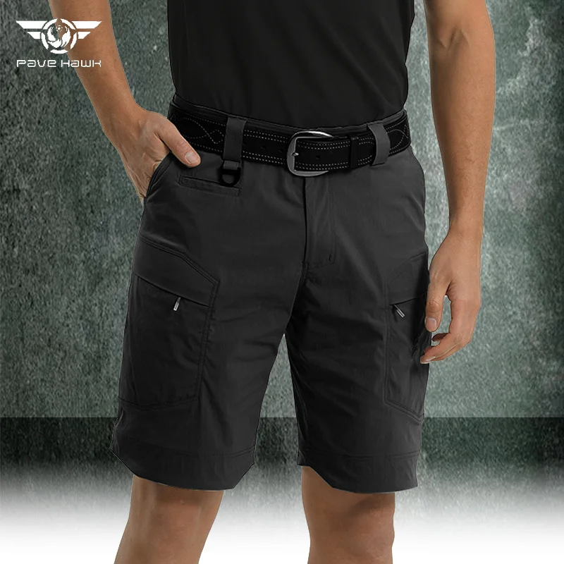 

Men's Thin Tactical Shorts Army Multi-pocket Wear-resistant Waterproof Shorts Outdoor Wear-resistant Breathable Cargo Shorts