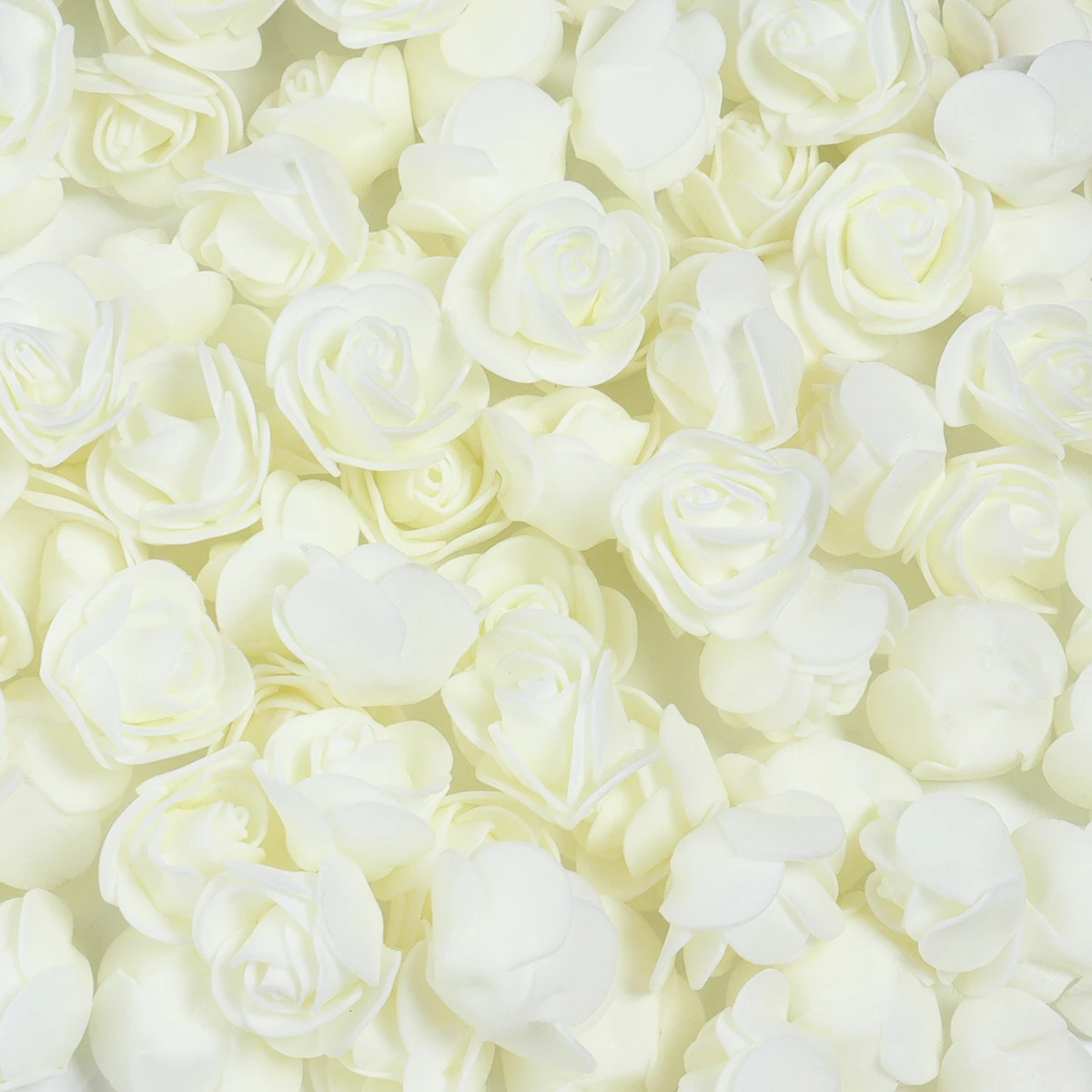 50 stücke PE Schaum Rose Kopf 3,5-4,5 cm Künstliche Blume Für DIY Hochzeit Geburtstag Party Rose Bär Valentinstag geschenke Girlande Dekor – Detail 9