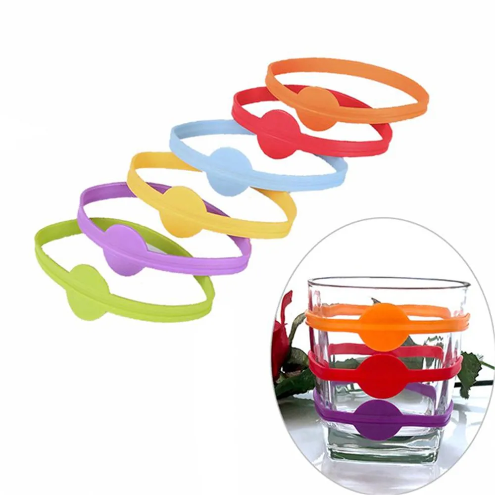 Kitchen Tool Accessories Cocktail Goblet Tag Beer Glass Cup Bottle Strip Tags Wine Glass Markers Wine Labels