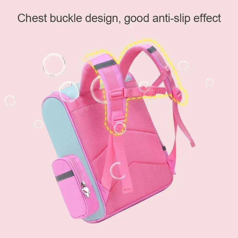 Kid Backpack for Girl Horse Children Bookbag Rainbow Eyes School Bag Teen Girl Backpack for Traveling Waterproof Mochilas 2