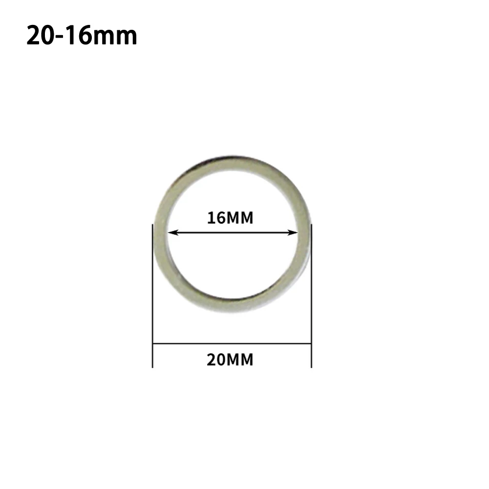 Anillo de sierra Circular de 16/20/22/25,4/30/32mm, anillo reductor, anillo de conversión, disco de corte, junta de apertura, anillo adaptador, arandela de corte