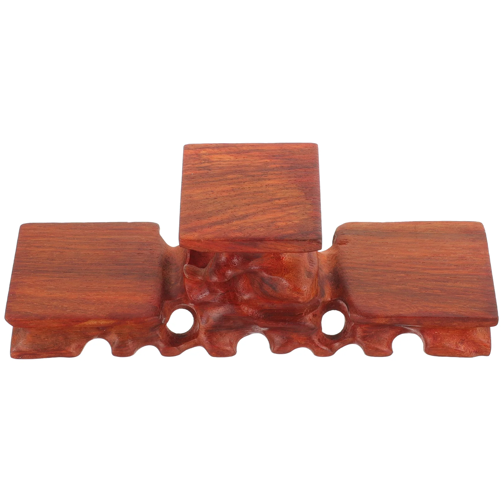 

Wood Base Wooden Display Base Flower Vase Base Tabletop Wood Base Statue Stand for Resin Art Home