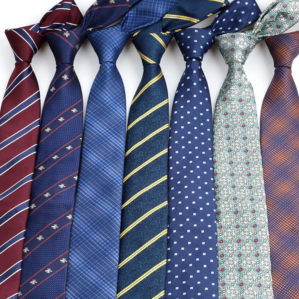 

Men's Ties Neck Ties 7cm 2.76" Striped Plaid Animal Printed Classic Necktie For Mens Formal Business Wedding Party Gravata Gift