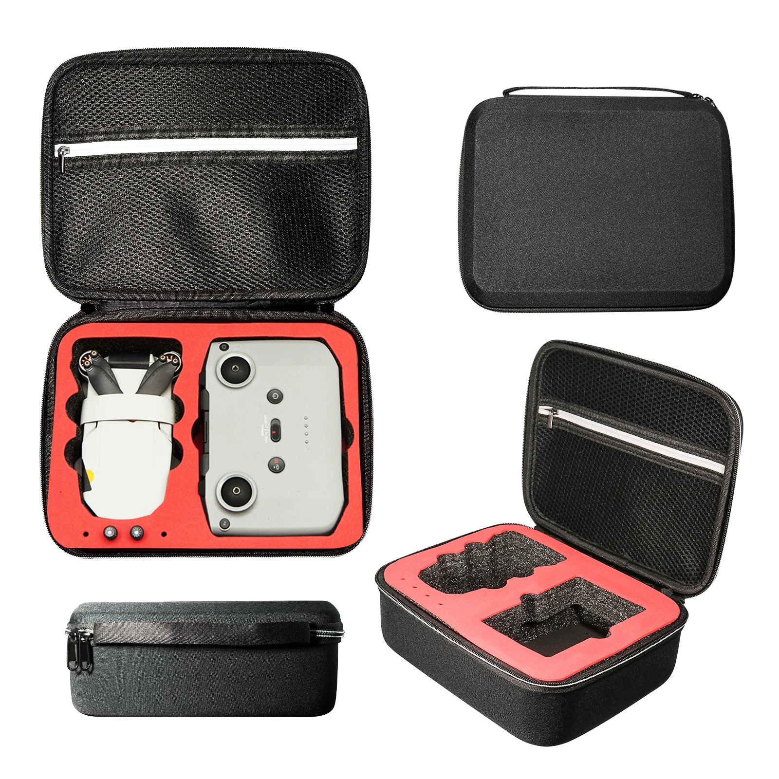 DJI Mini 2/2 SE/4K용 드론 보관 케이스 보호용 운반 상자 충격 방지 사각형 핸드백 휴대용 하드 케이스