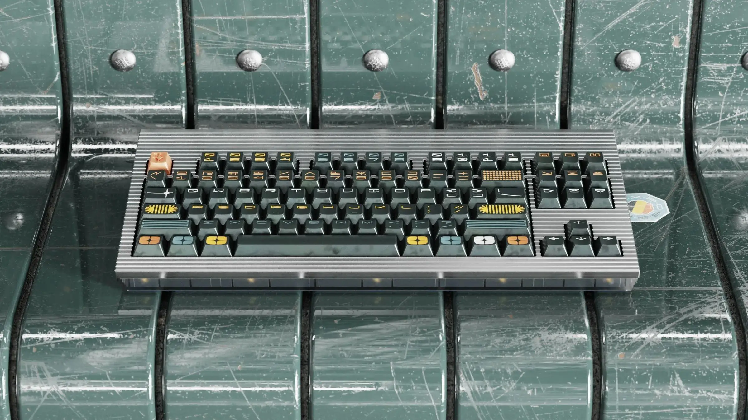 Gmk Cyl mv Expo Tema Pbt Grupo Criatividade Custom Keyboard Cap Cherry Profile Key Cap para Teclado Mecânico 65 75 80 - Imagem 6