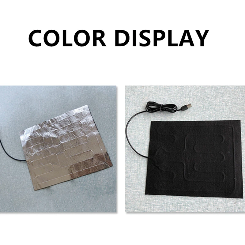 USB Heating Mat Pet Warm Pad Heater Heating Seat Cushion 5V Three-speed Temperature Control For Dog Cat