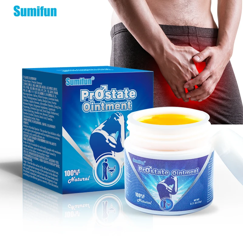 

20g Sumifun Prostate Ointment Cure Men Frequent Urination Treatment Cream Herbal Prostatitis Medicine Urology Kidney Health Care