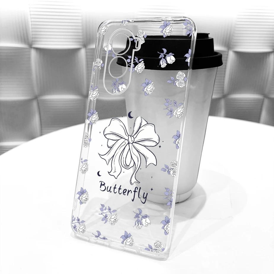 Luxury Butterfly Painted Soft Slim Phone Case - Enhanced Design