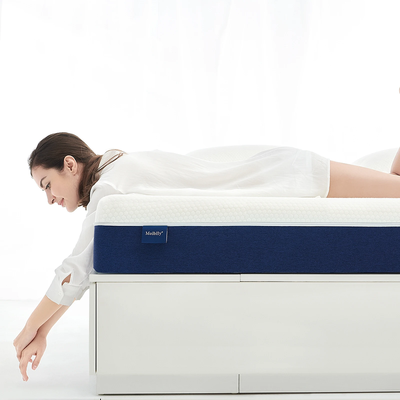 

Molblly 8 inch Gel Memory Foam Mattress with CertiPUR-US Bed Mattress
