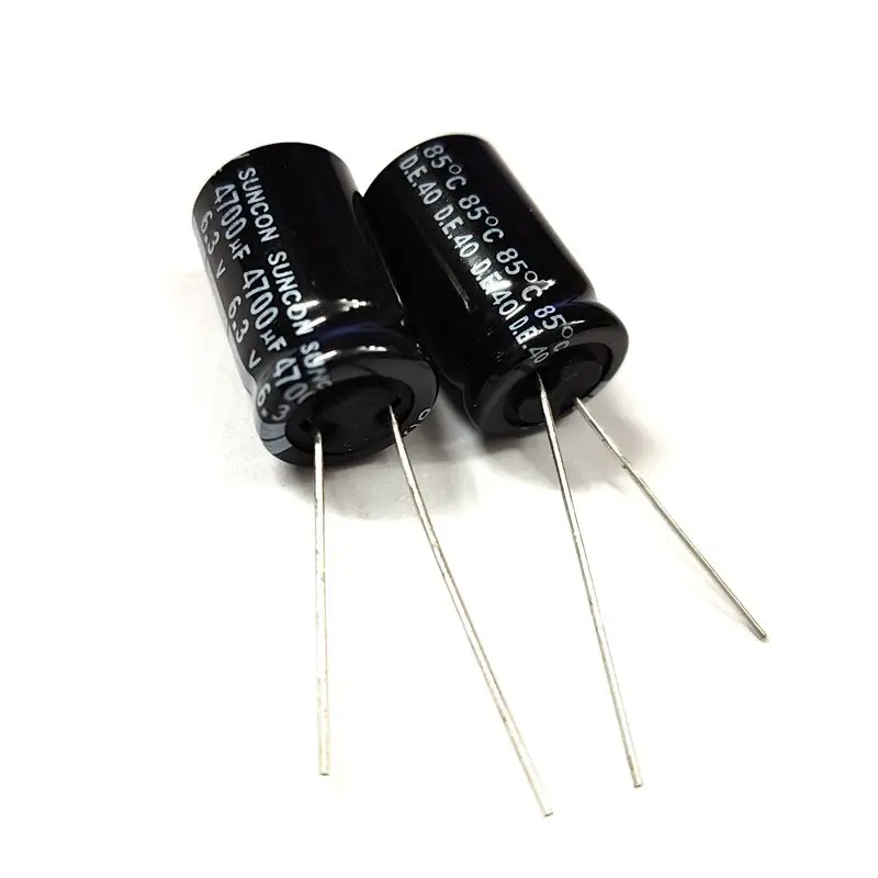 

10pcs 4700uF 6.3V 4700MFD 6.3WV 13*20mm Aluminum Electrolytic Capacitor Radial