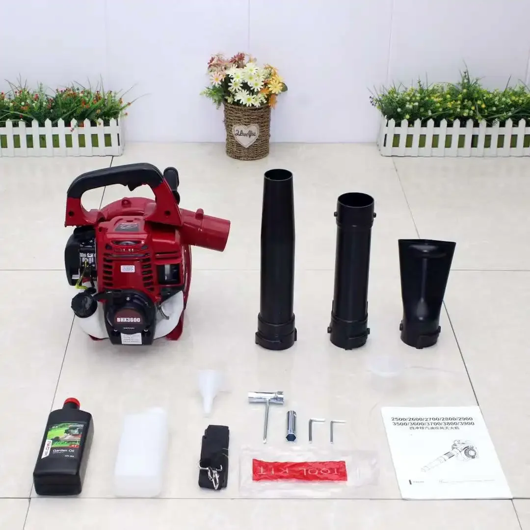 Leaf Blower 37CC BHX3600 Portable Four Stroke Gasoline Snow Blower Easy to Start High Power Noise Small Leaf Vacuum Garden Tool 4