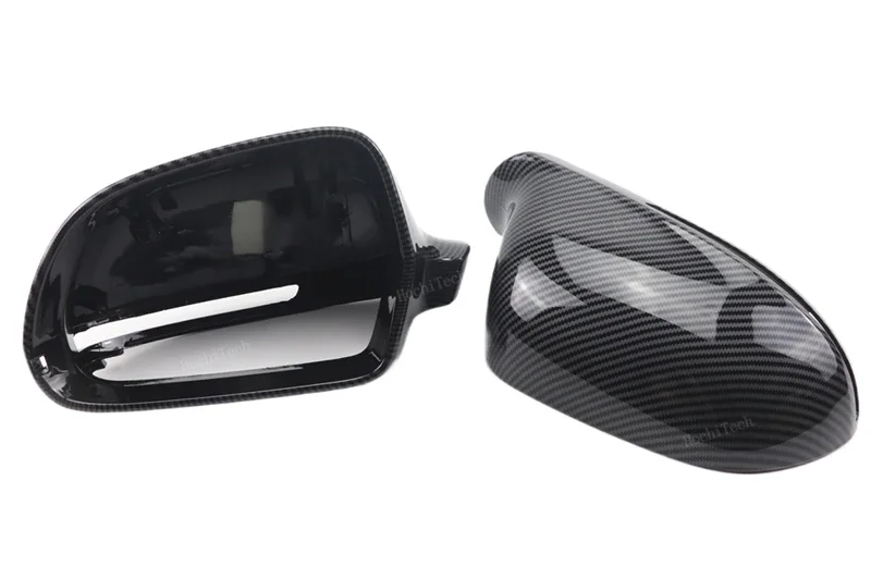 Für Audi A3 A4 A5 A6 A8 Q3 SQ3 S4 S5 S6 S8 RS3 RS4 RS5 B8 B8.5 8P Carbon Look Schwarz Spiegel Abdeckung Rückspiegel Kappe – Detail 15