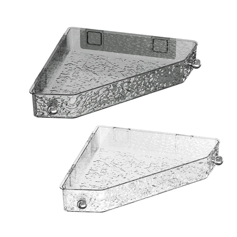 

Space Saving Wall Mounted Storage Rack Contemporary Shower Storage Holder Container Perfect for Homes Offices and Dorms