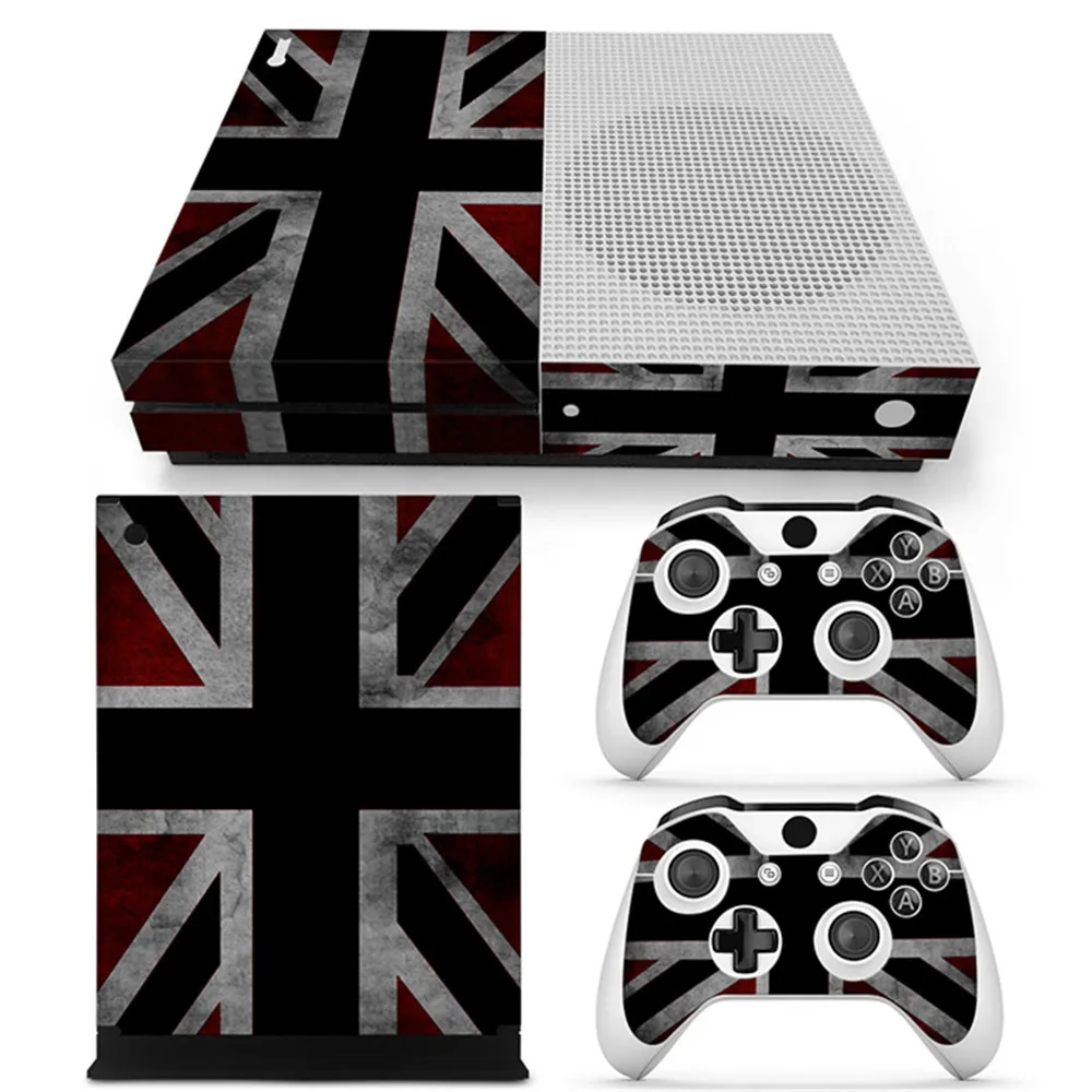 Bandiera Del Regno Unito Prezzo Di Fabbrica Per Xbox One S Console Adesivo Skin In Pvc Per Decalcomanie Skin Controller Xbox One S