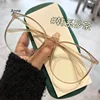Black Frame Myopia Glasses Anti-blue Light Anti-radiation Near Sight Glasses Personality Female Large Frame Short Sight Glasses 2