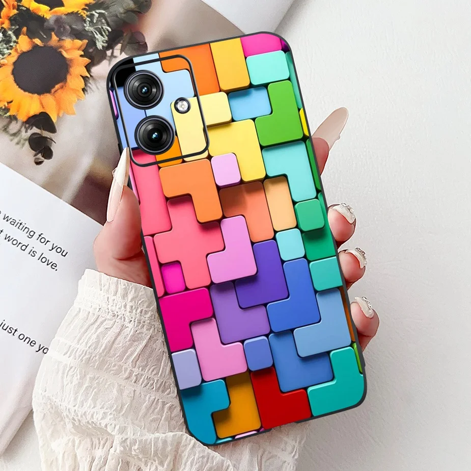 New Fashion Painted Soft Silicone Phone Case - Artistic Design Cover
