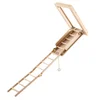 1:12 Mini Modern Miniature Furniture Folding Attic Stairs Doll House Decoration 4