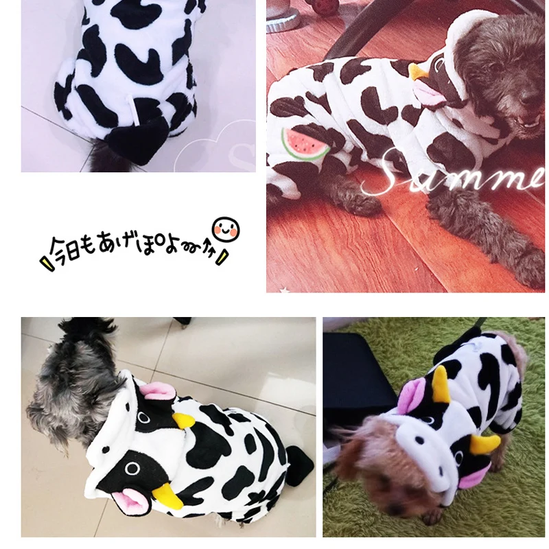 Soft Warm Fleece Dogs Jumpsuits 6