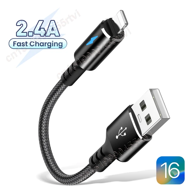 Cable Fast Charge pour IPHONE Xr Lightning Chargeur 1m USB Connecteur  Recharge Rapide (NOIR) - Chargeur pour téléphone mobile - Achat & prix