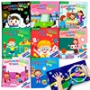Montessori Toys Cartoon Sticker Books Focus on Potential Development Education Sticker Toys for Children 3-6Y 2